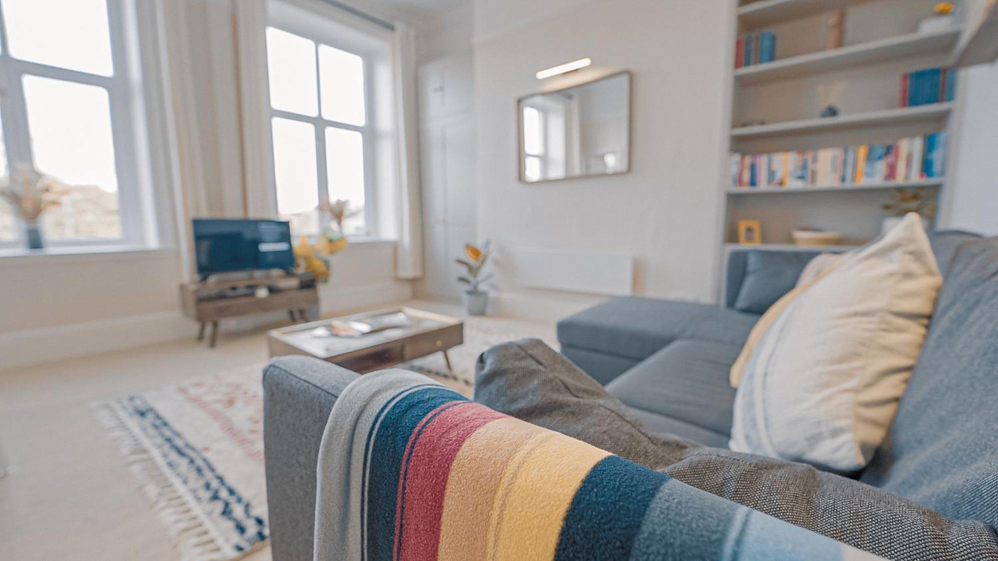 Burlington Mansions - Stunning Coastal Apartment Борнмът Екстериор снимка